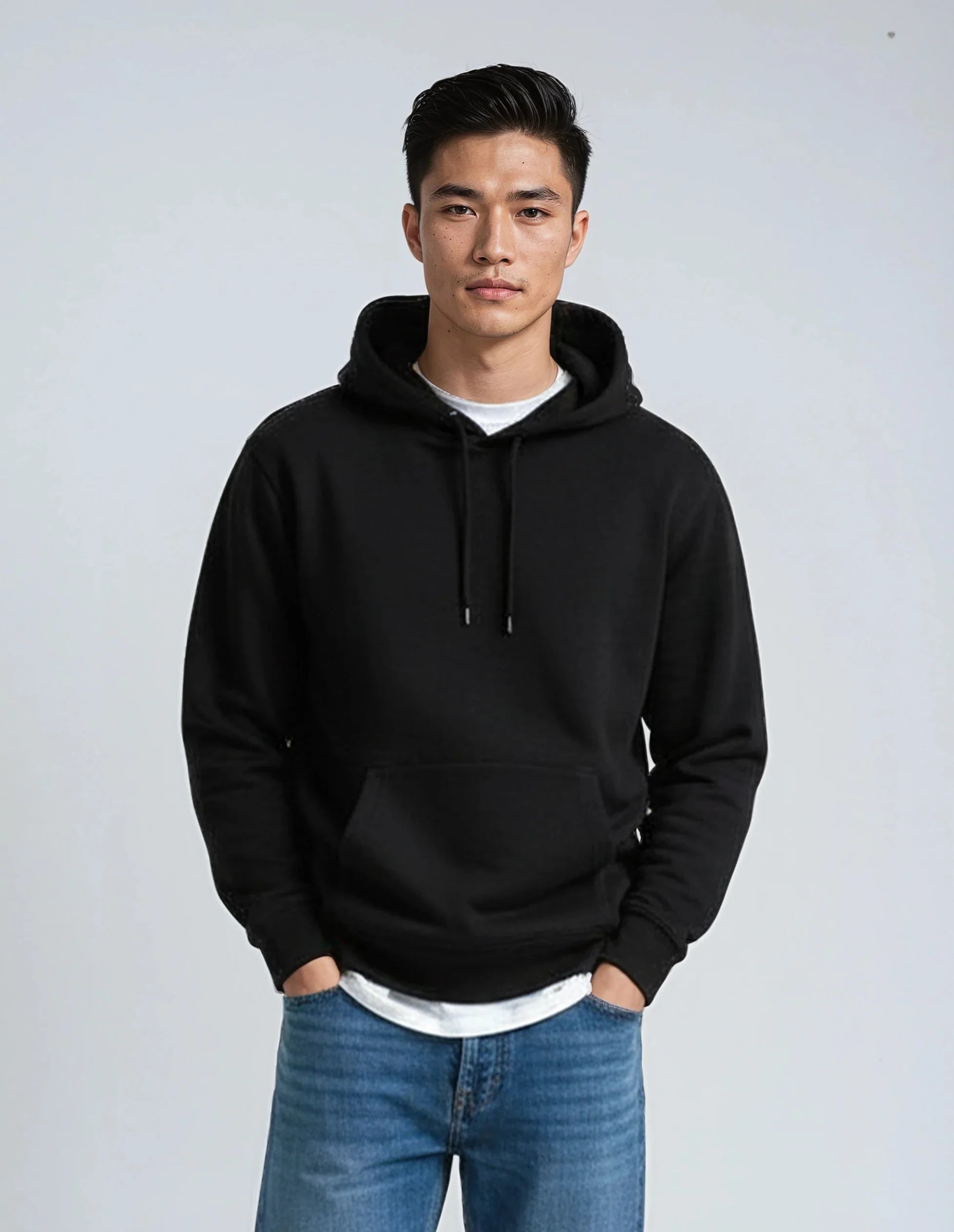 Men's Heavyweight Pullover Hoodie – Fleece Sweatshirt